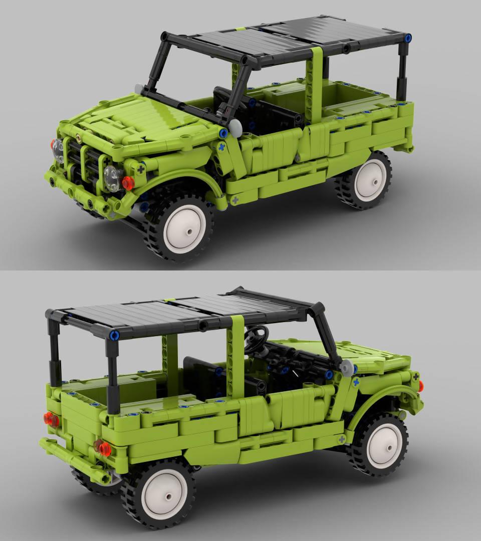 Citroën Mehari - BuildaMOC