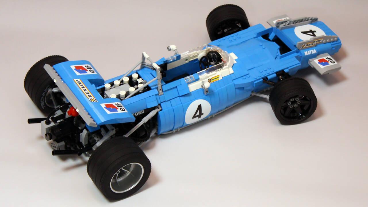 Matra MS80 - scale 1:8 - BuildaMOC