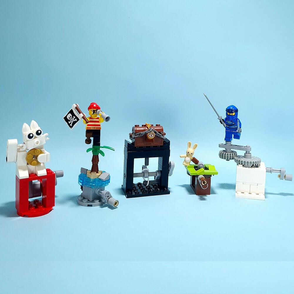 5 Mini LEGO Automata, by TonyFlow76 - BuildaMOC