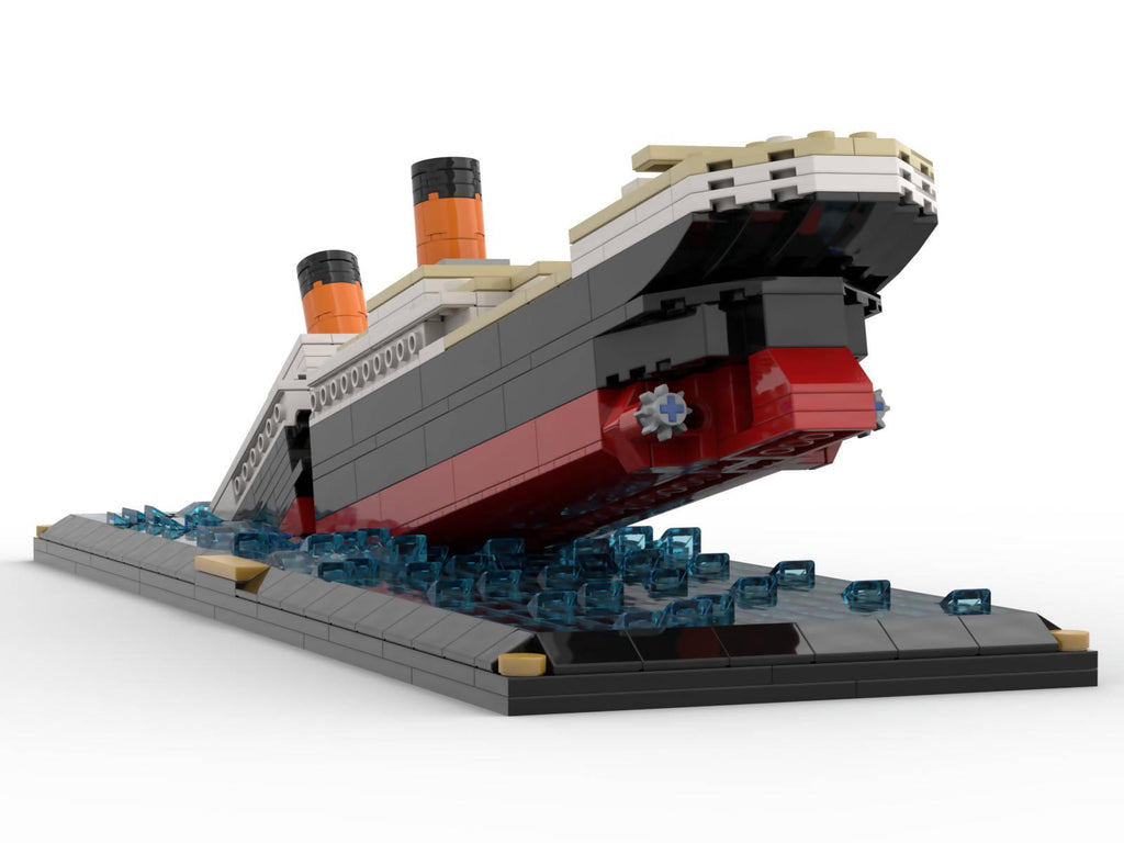 titanic sinking model