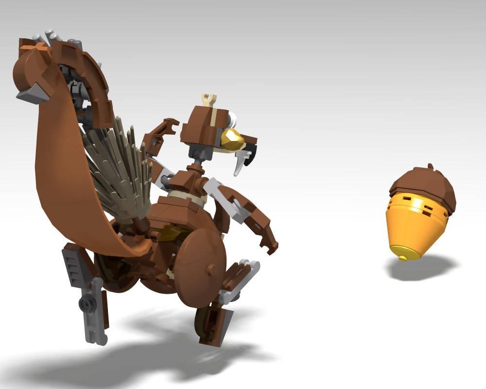 Scrat, das Eichhörnchen aus der Eiszeit - BuildaMOC