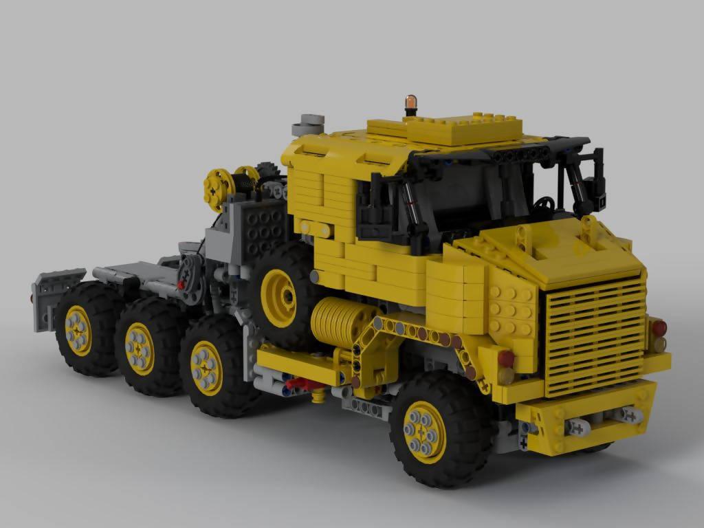 Oshkosh M1070 U.S. Army HET (Heavy Equipment Transporter) - BuildaMOC