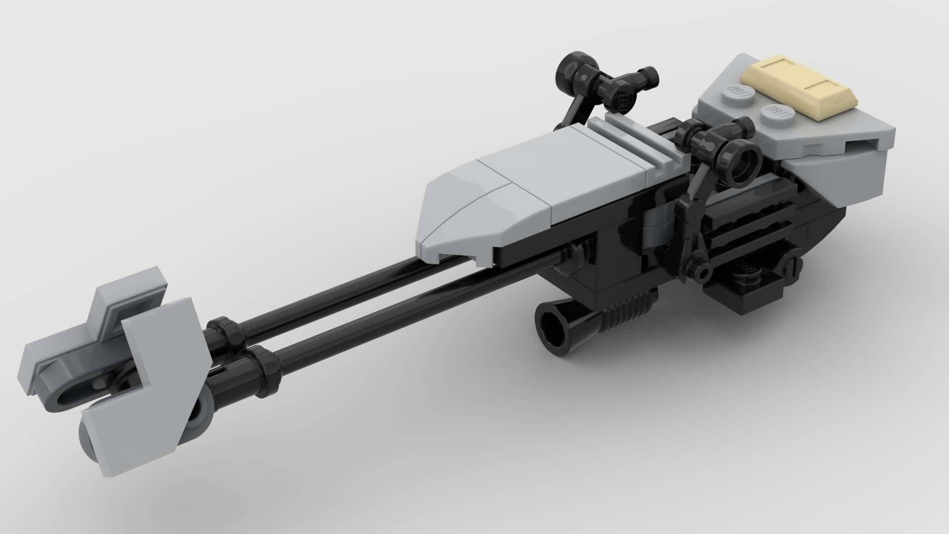 74-Z Imperial Speeder Bike Classic Style - BuildaMOC