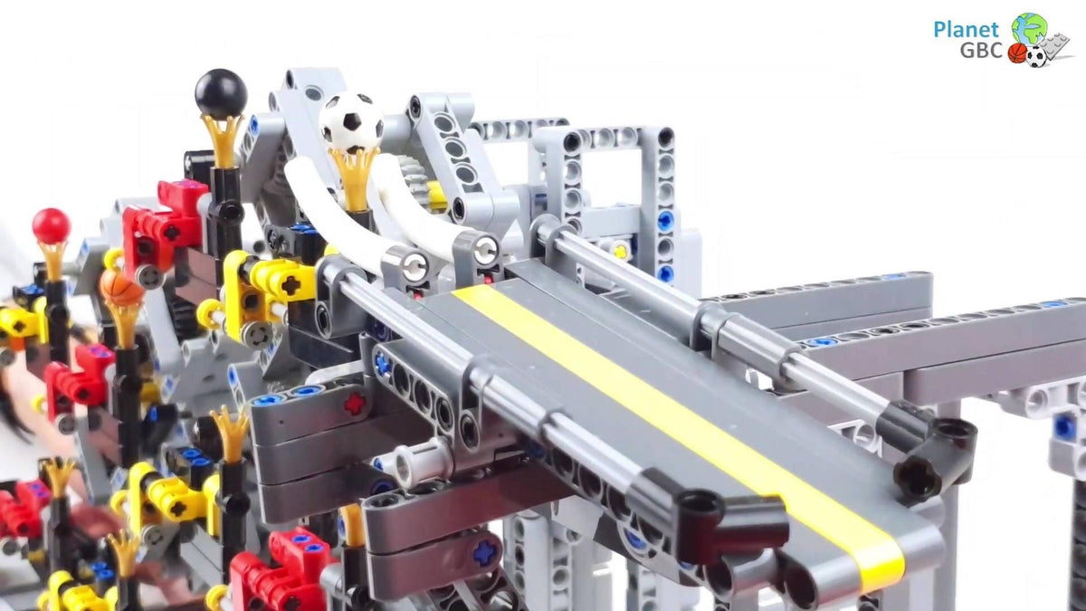 GBC - Máquina para hacer rodar bolas n.º 11, de Rimo Yaona  - BuildaMOC