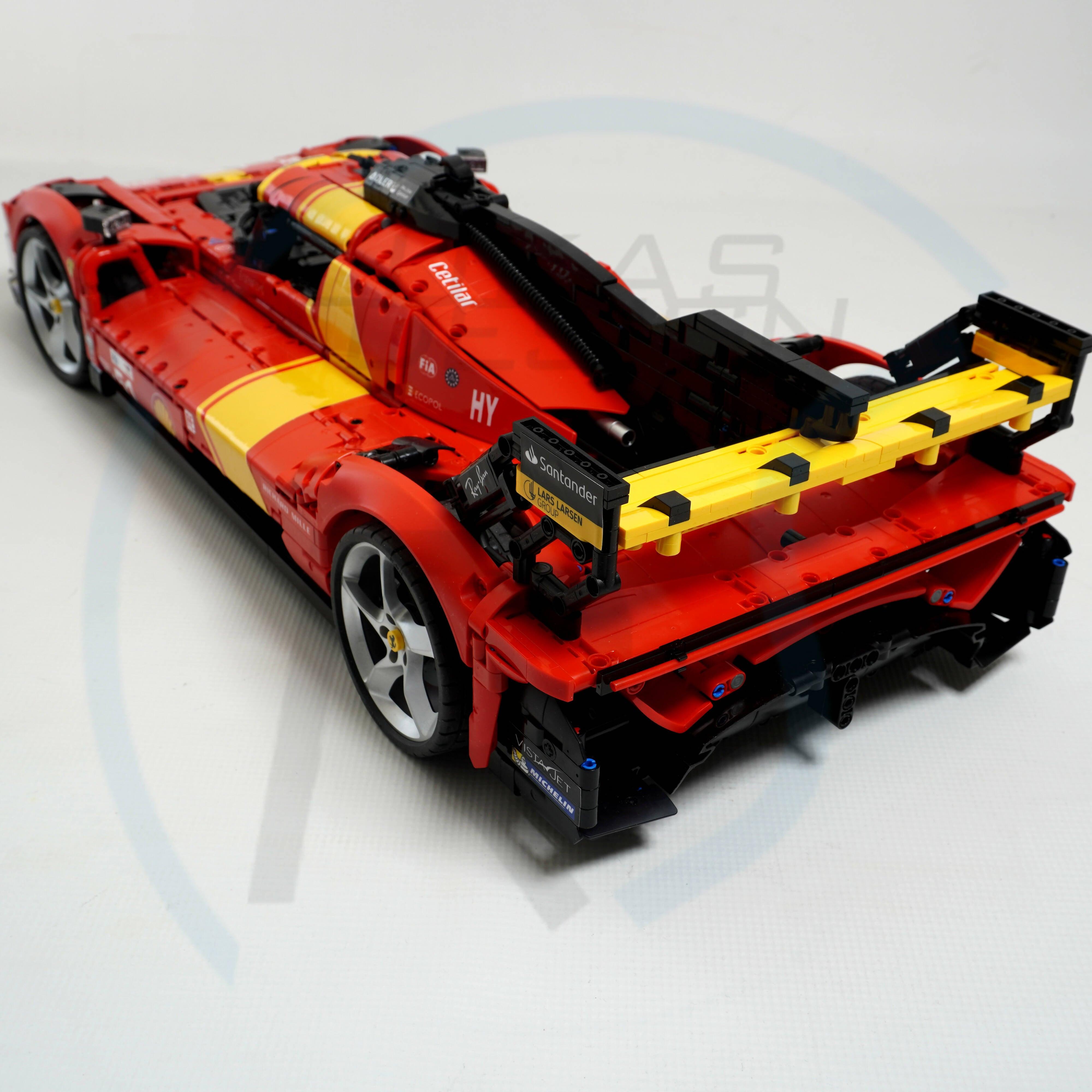 Ferrari Hypercar 499P 1:8 Scale - BuildaMOC