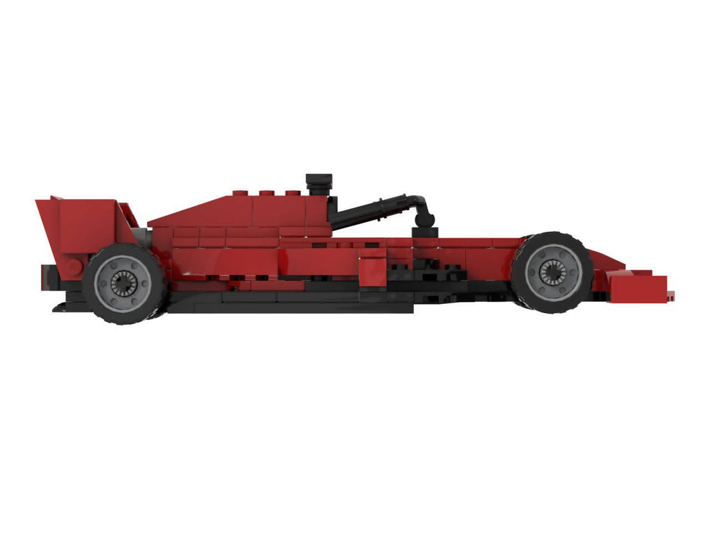 Ferrari F1 SF21 1:10 Scale LEGO TECHNIC MOC (LEGO 8386 BASE) 