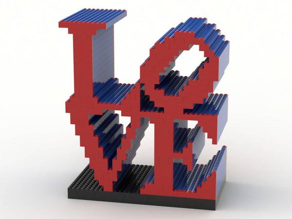 Philadelphia Love Statue - BuildaMOC