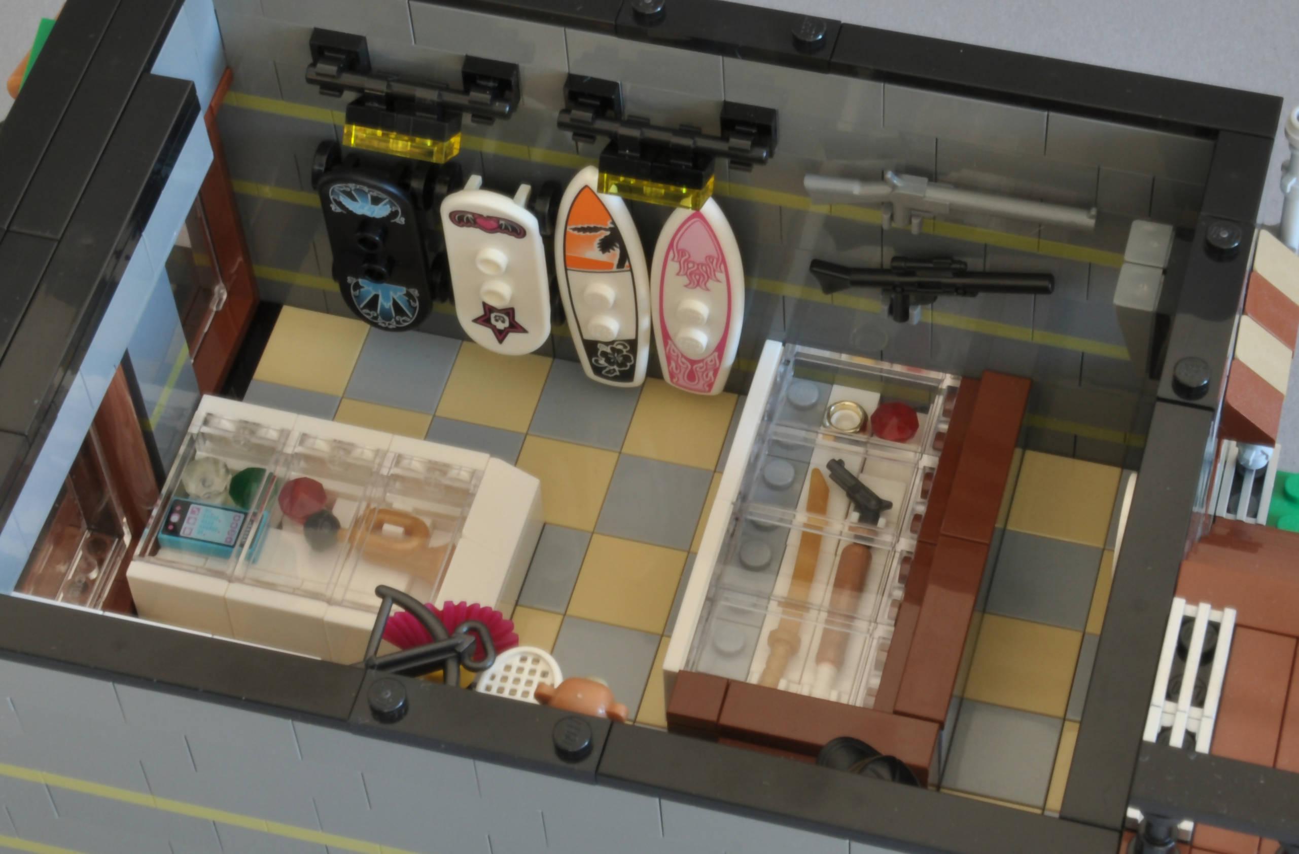 Modular Hardware Store and Pawn Shop - BuildaMOC