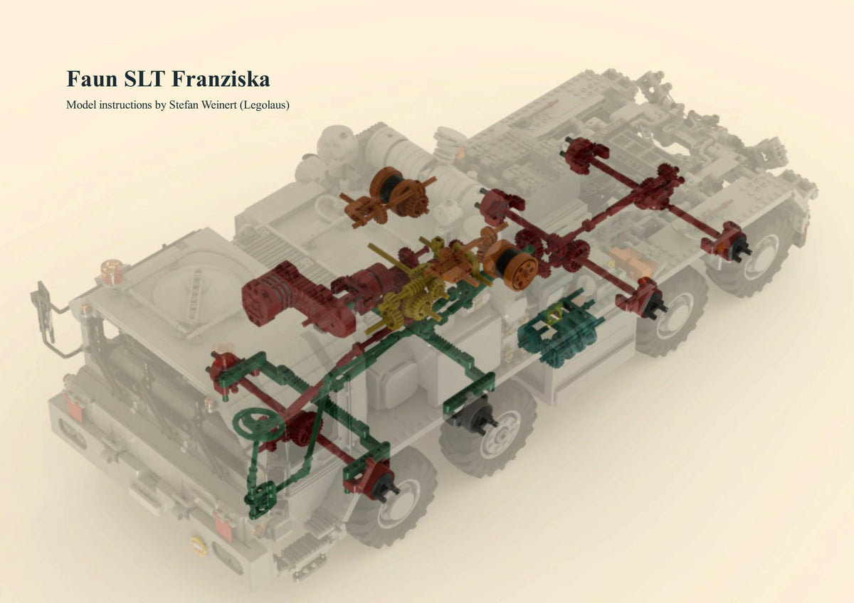 Faun SLT Franziska Schwerlasttraktor - BuildaMOC