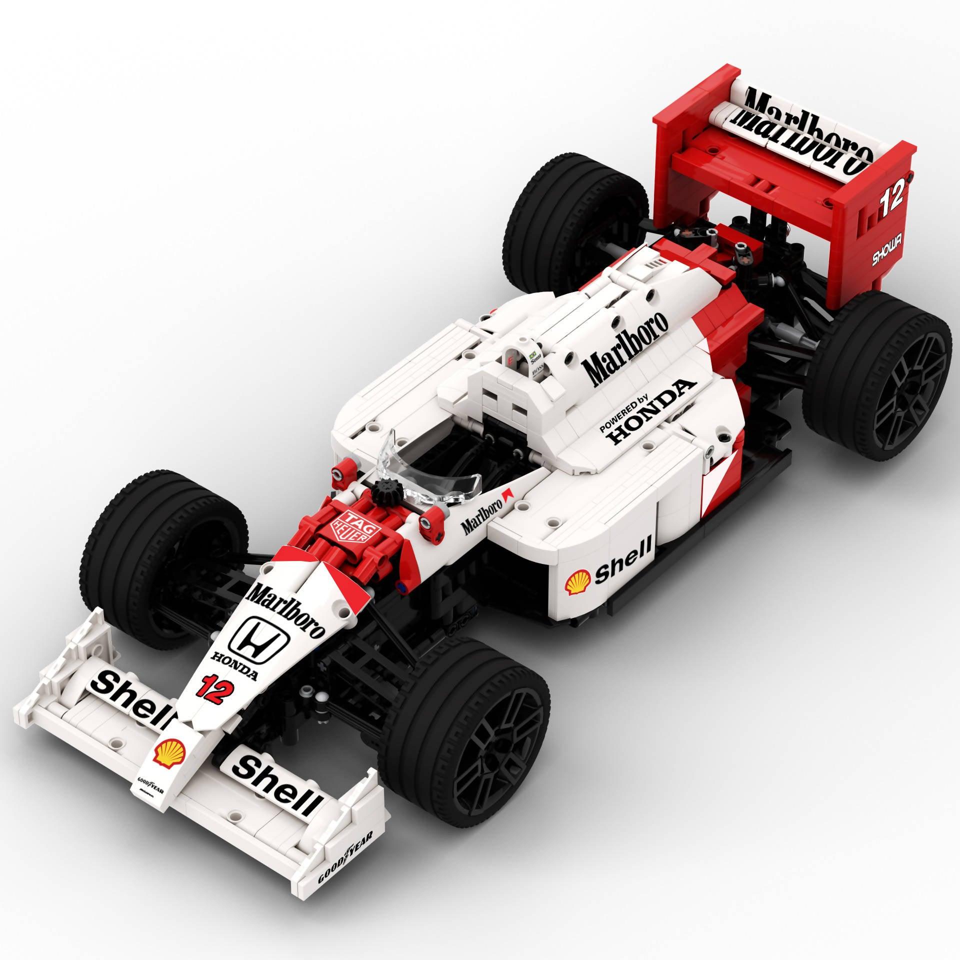 LEGO MOC Ferrari F1 SF-23 1:8 Scale by Lukas2020
