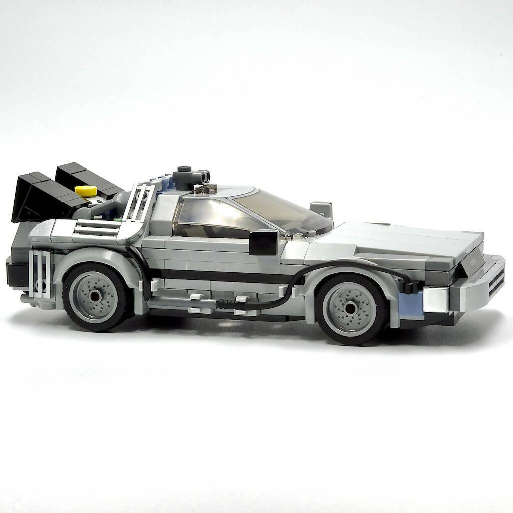 DeLorean Time Machine - Back to the Future Part I - BuildaMOC