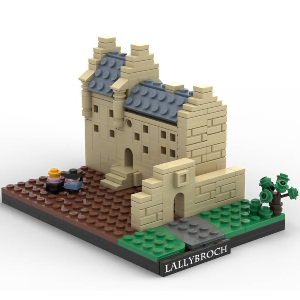 Lallybroch, hogar del clan Fraser - BuildaMOC
