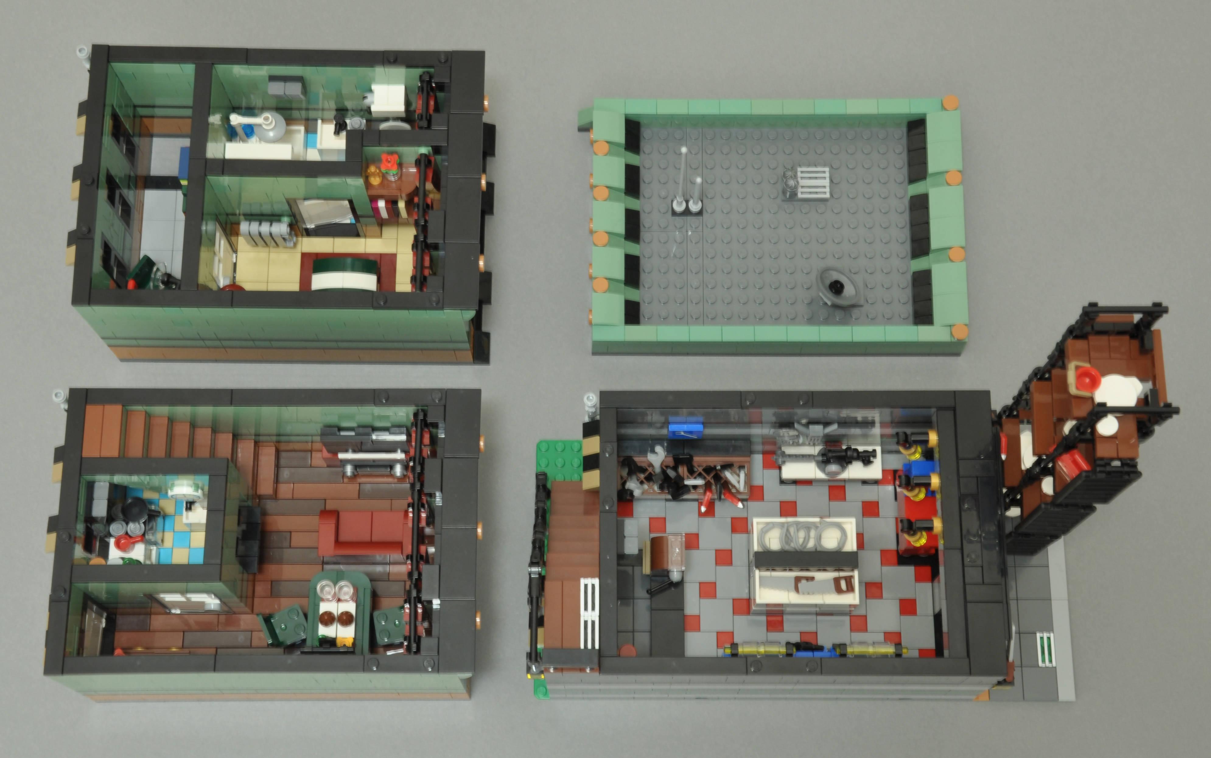 Modular Hardware Store and Pawn Shop - BuildaMOC