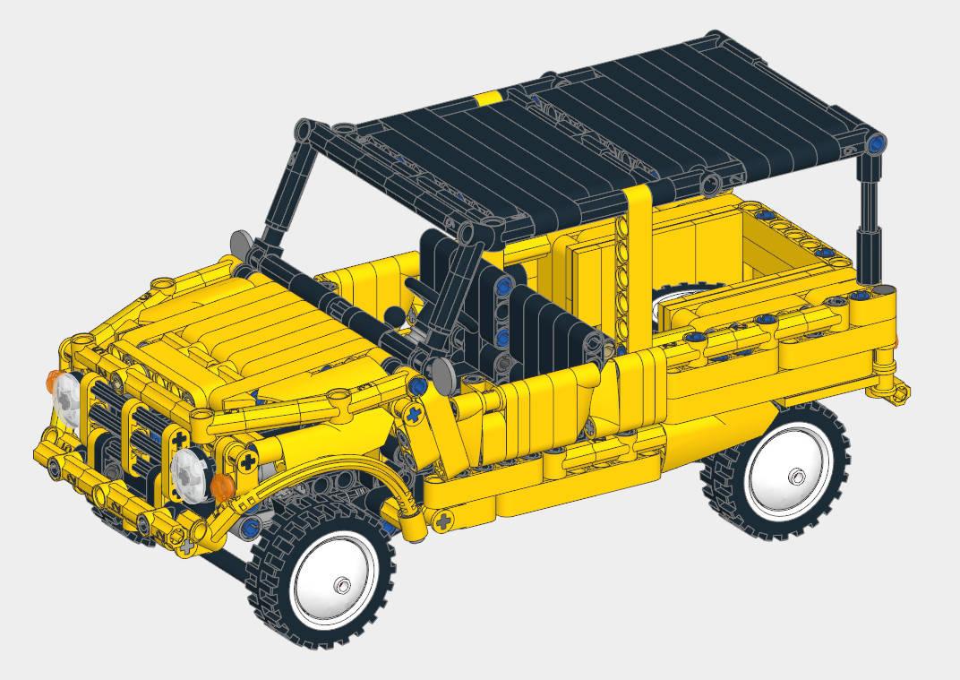 Citroën Mehari  - BuildaMOC
