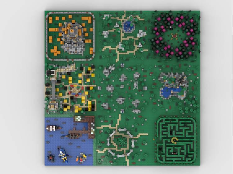 Fantasy-Welt | Bauen aus 9 MOCs - BuildaMOC
