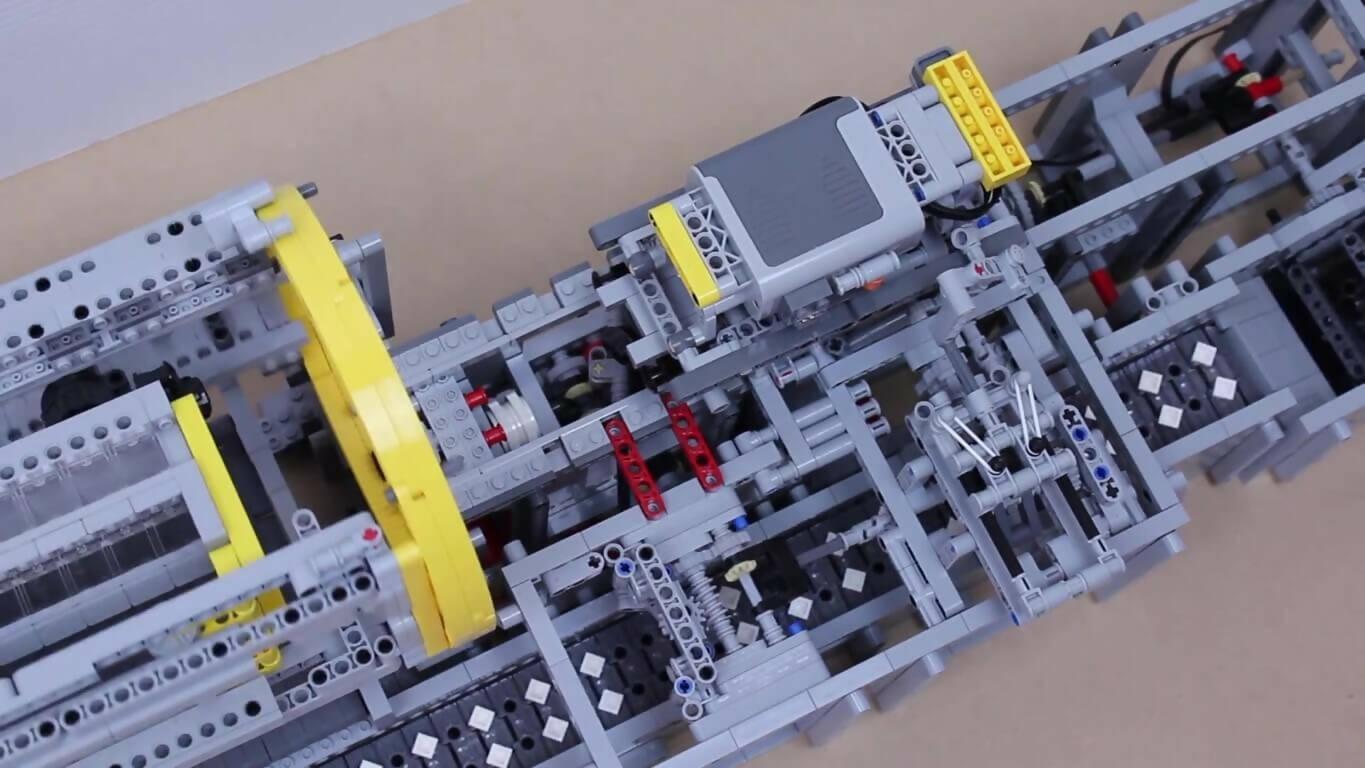 LEGO GBC - Rotary Car Dumper, by Takanori Hashimoto - BuildaMOC