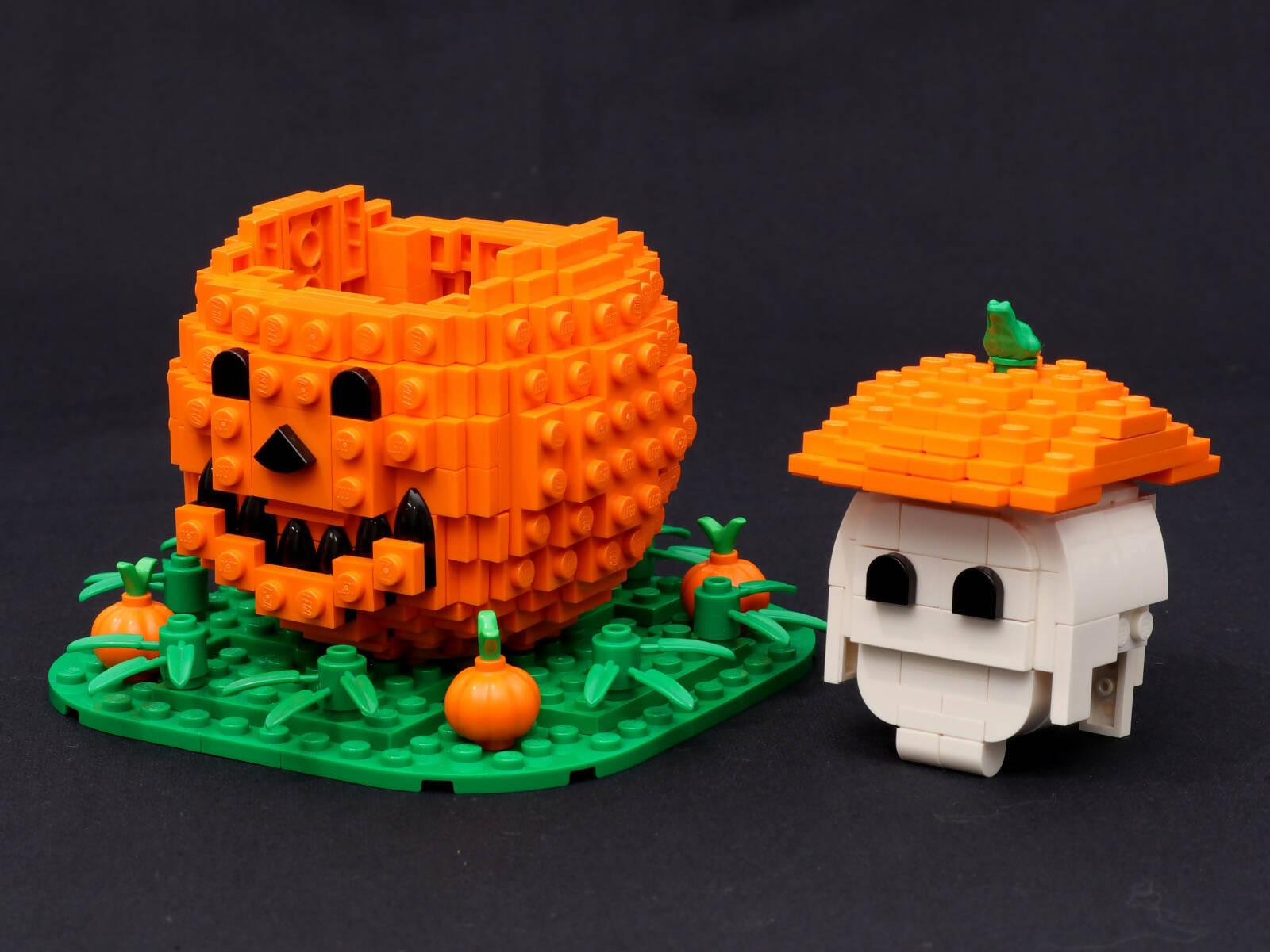 Ghost in the Pumpkin - BuildaMOC