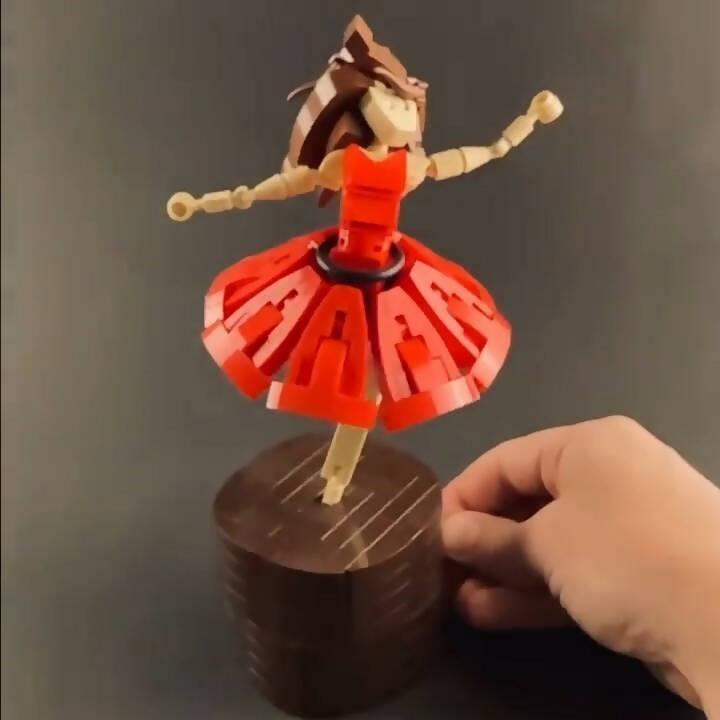 Red Dress Dancer, by StensbyLego - BuildaMOC