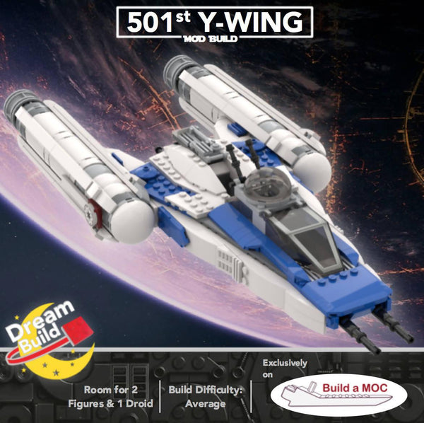 501st Y-Wing Starfighter - BuildaMOC