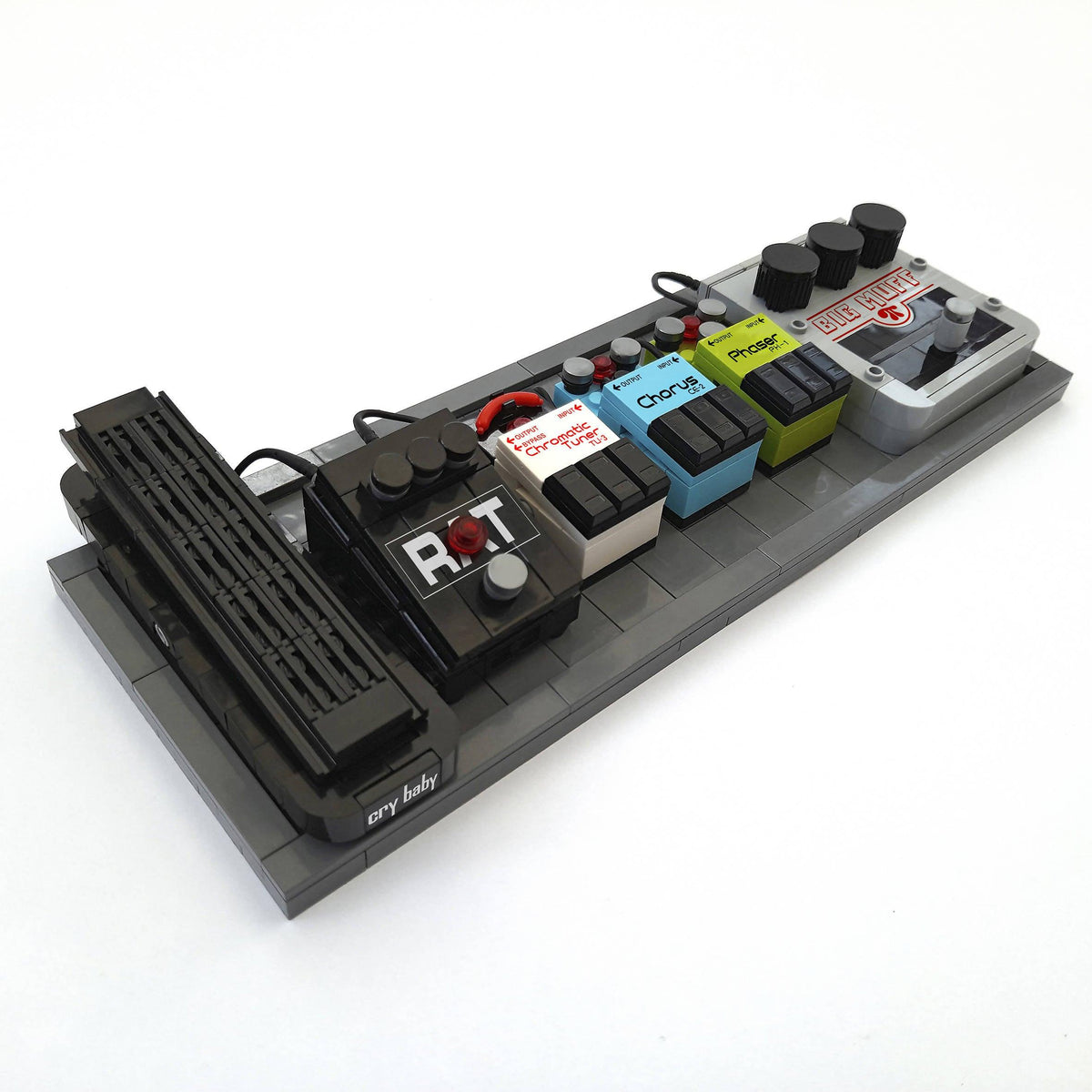 Effektpedal-Board - Für Fender Stratocaster (Set 21329) - BuildaMOC