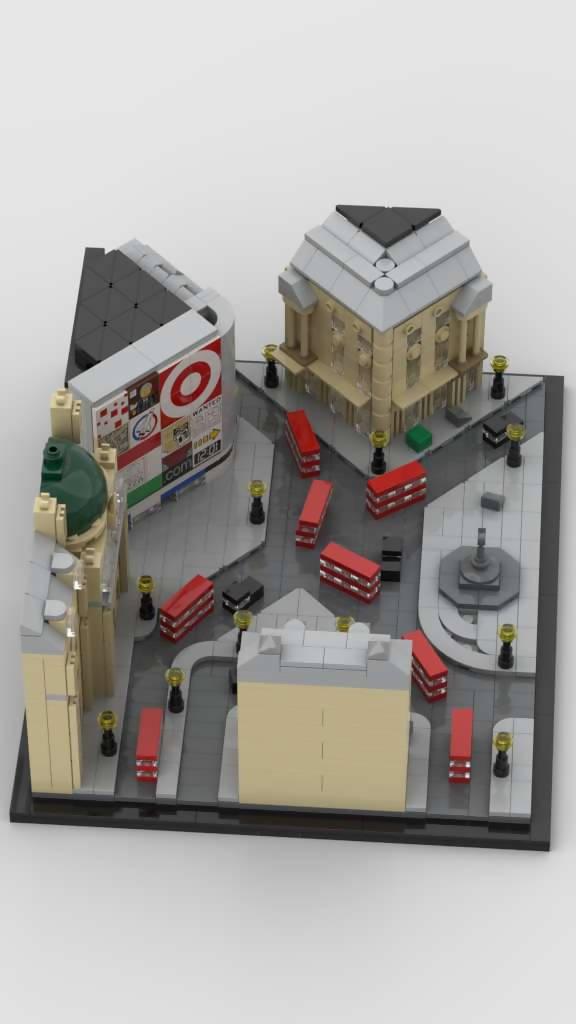 Piccadilly Circus (London)  - BuildaMOC