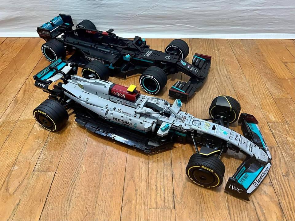 Mercedes F1 W13 1:8 Scale - BuildaMOC