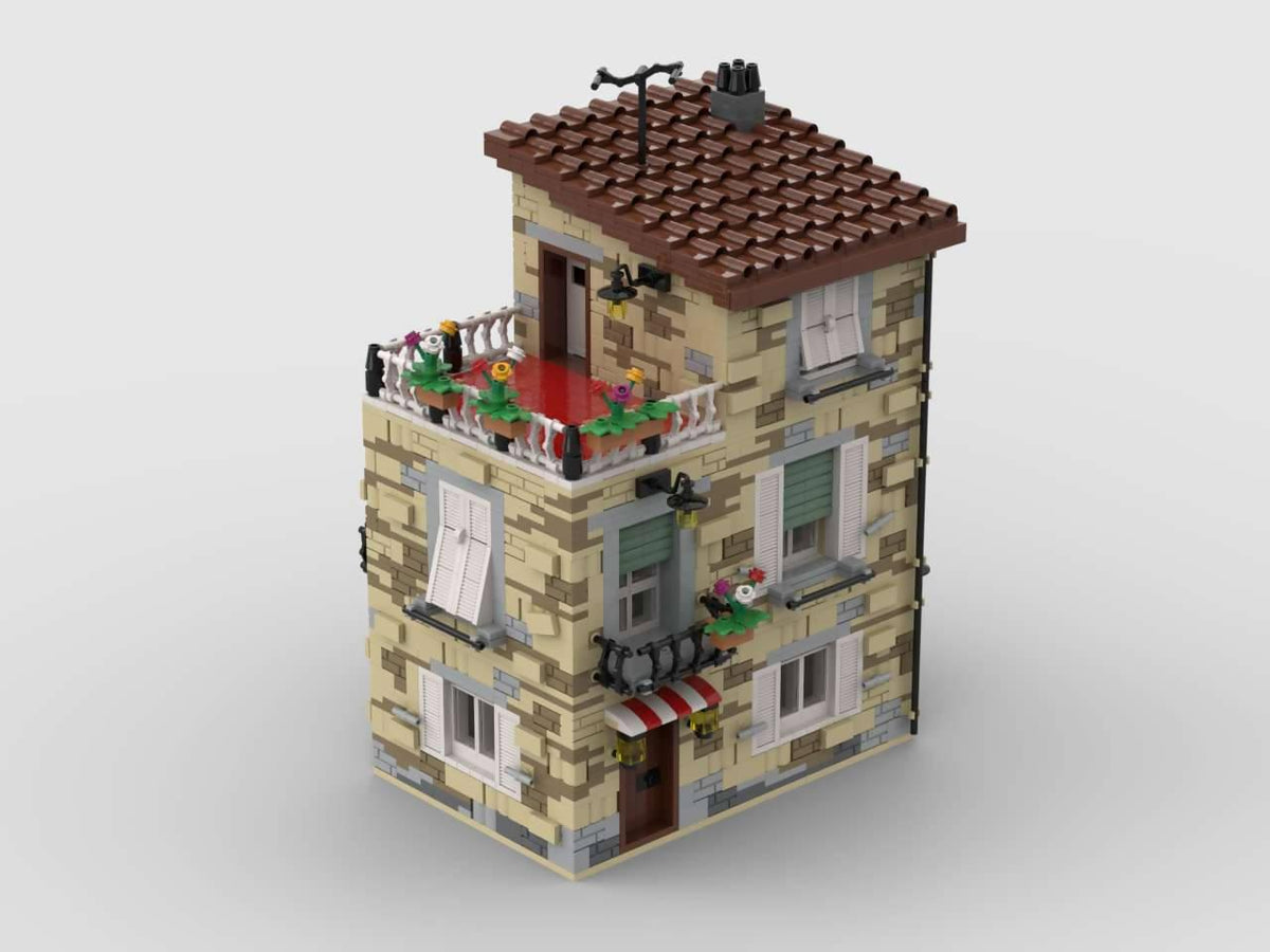 Casa modular italiana costera n.° 2 - BuildaMOC