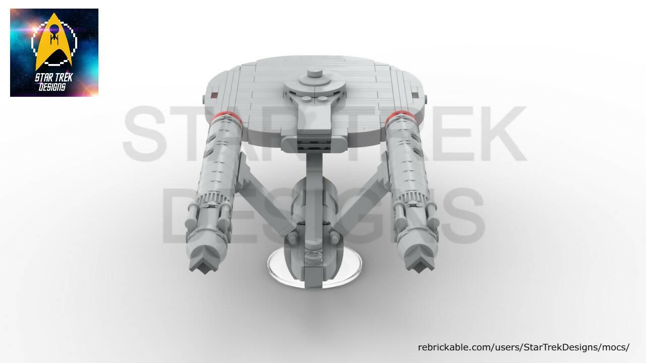 Constitution Class USS Enterprise NCC-1701 - Building Instructions & Parts List - BuildaMOC