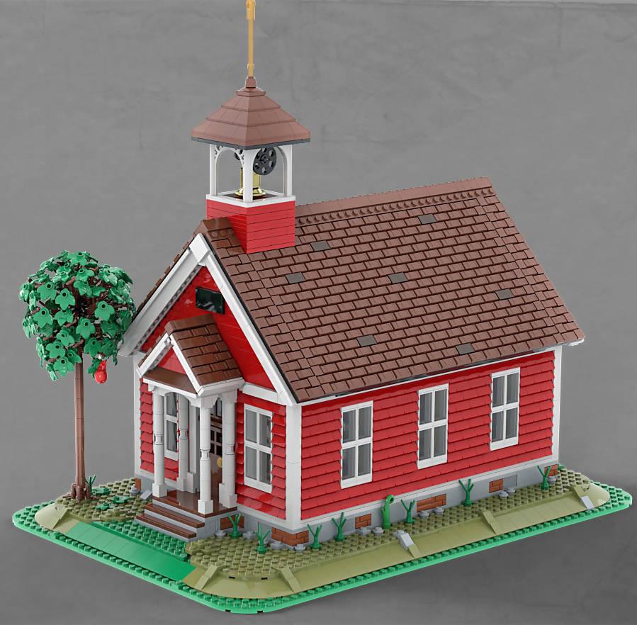 Old Schoolhouse - BuildaMOC
