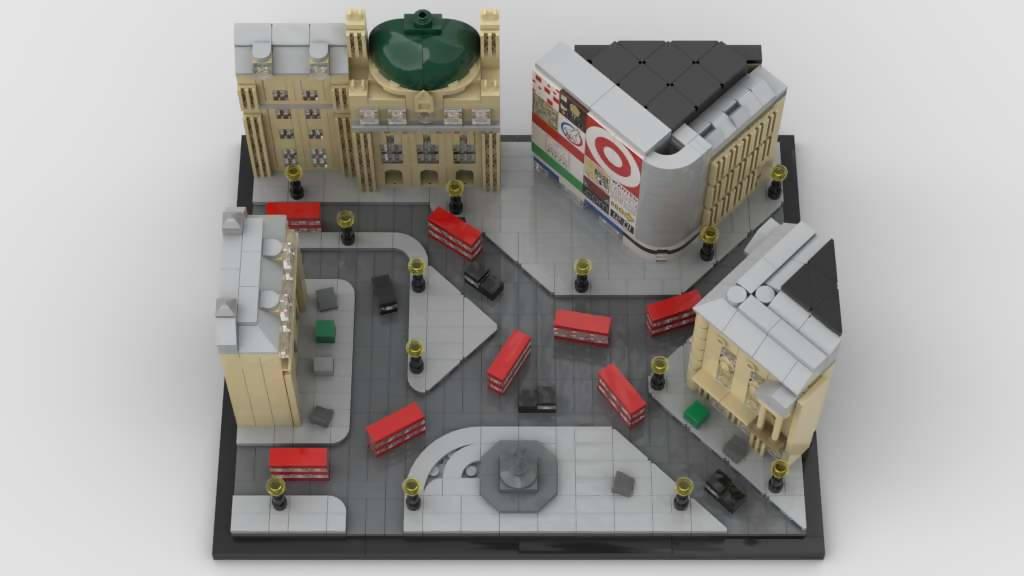 Piccadilly Circus (London) - BuildaMOC