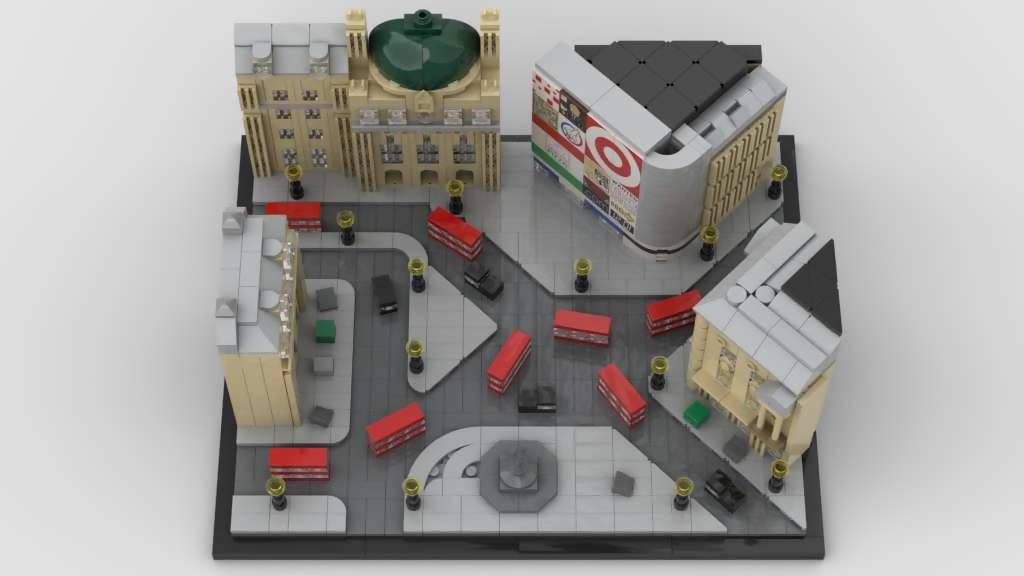 Piccadilly Circus (London)  - BuildaMOC