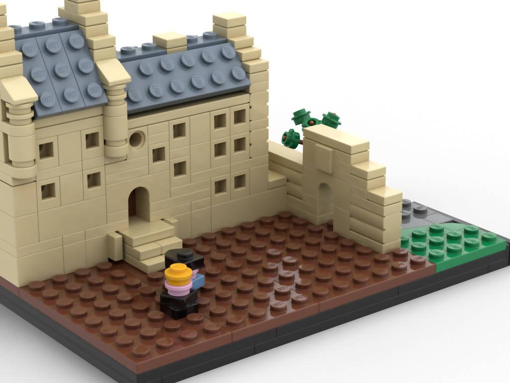 Lallybroch, hogar del clan Fraser - BuildaMOC