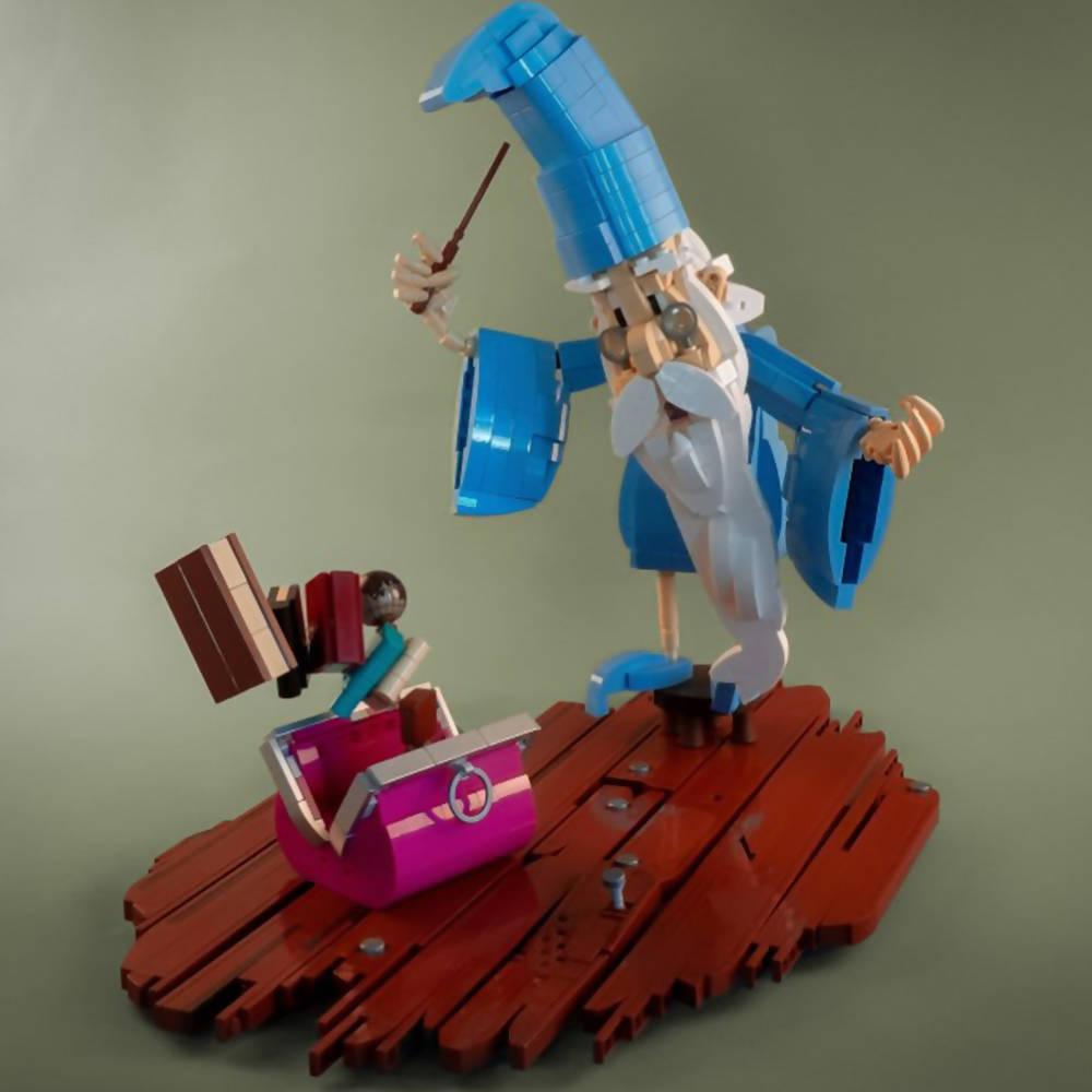 Merlín, de StensbyLego  - BuildaMOC