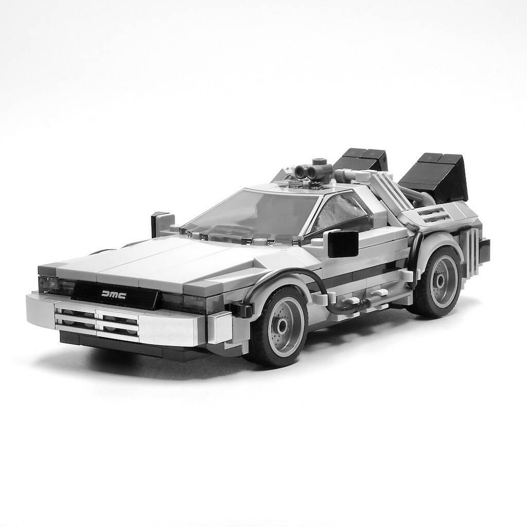 DeLorean Time Machine - Back to the Future Part I - BuildaMOC