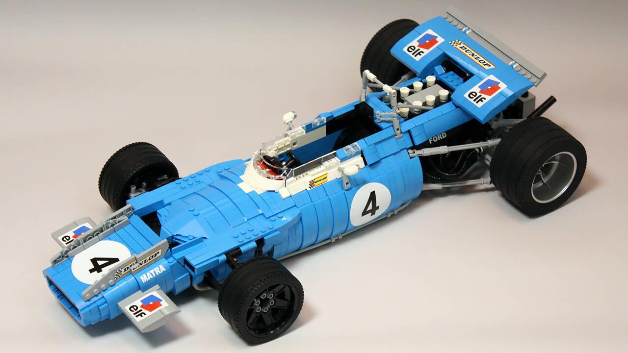 Matra MS80 - scale 1:8 - BuildaMOC