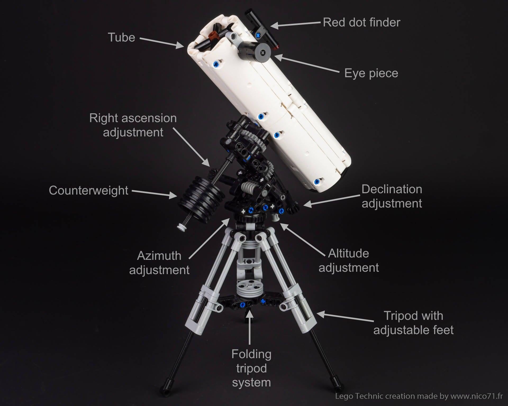 Technic Telescope - BuildaMOC