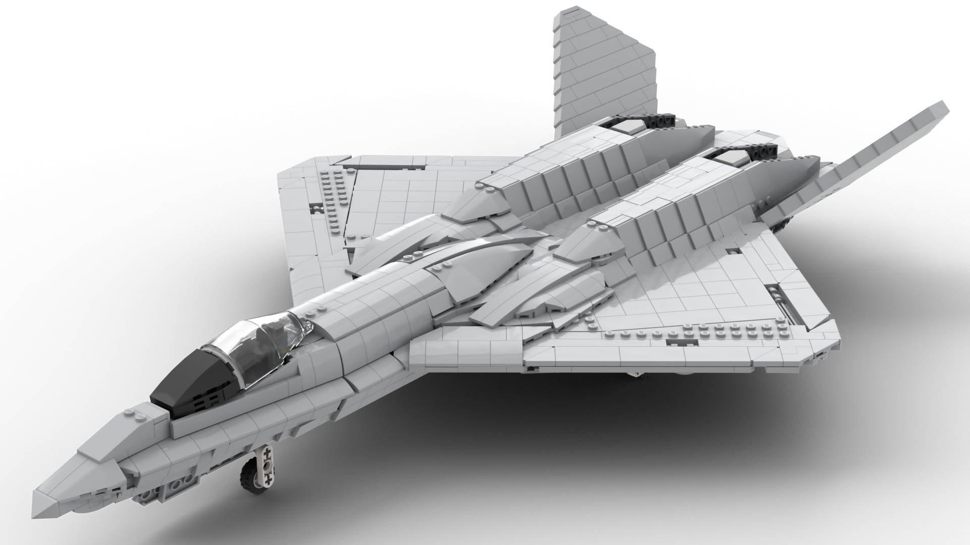 YF-23 Black Widow II - BuildaMOC