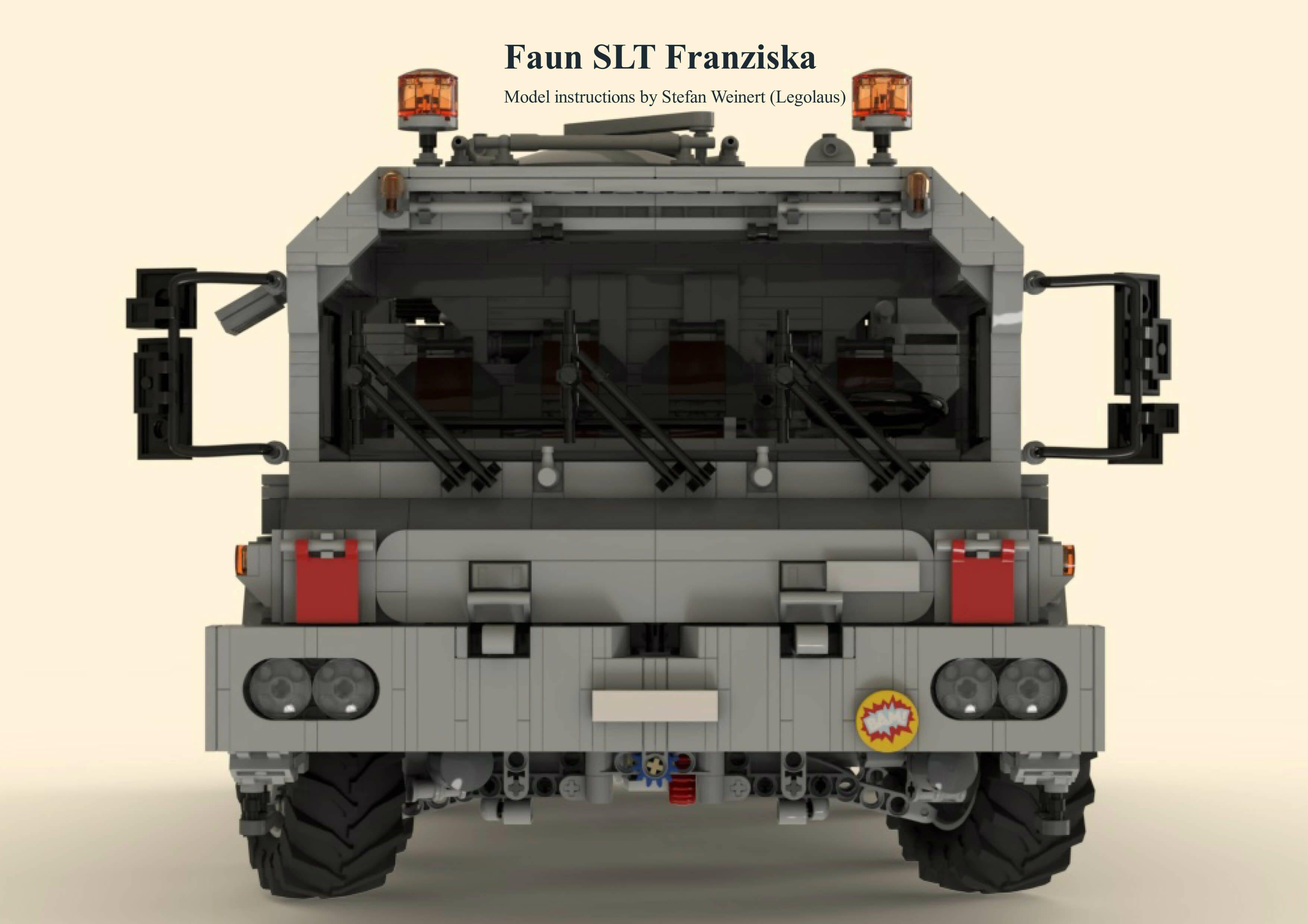 Faun SLT Franziska Heavy-duty tractor - BuildaMOC