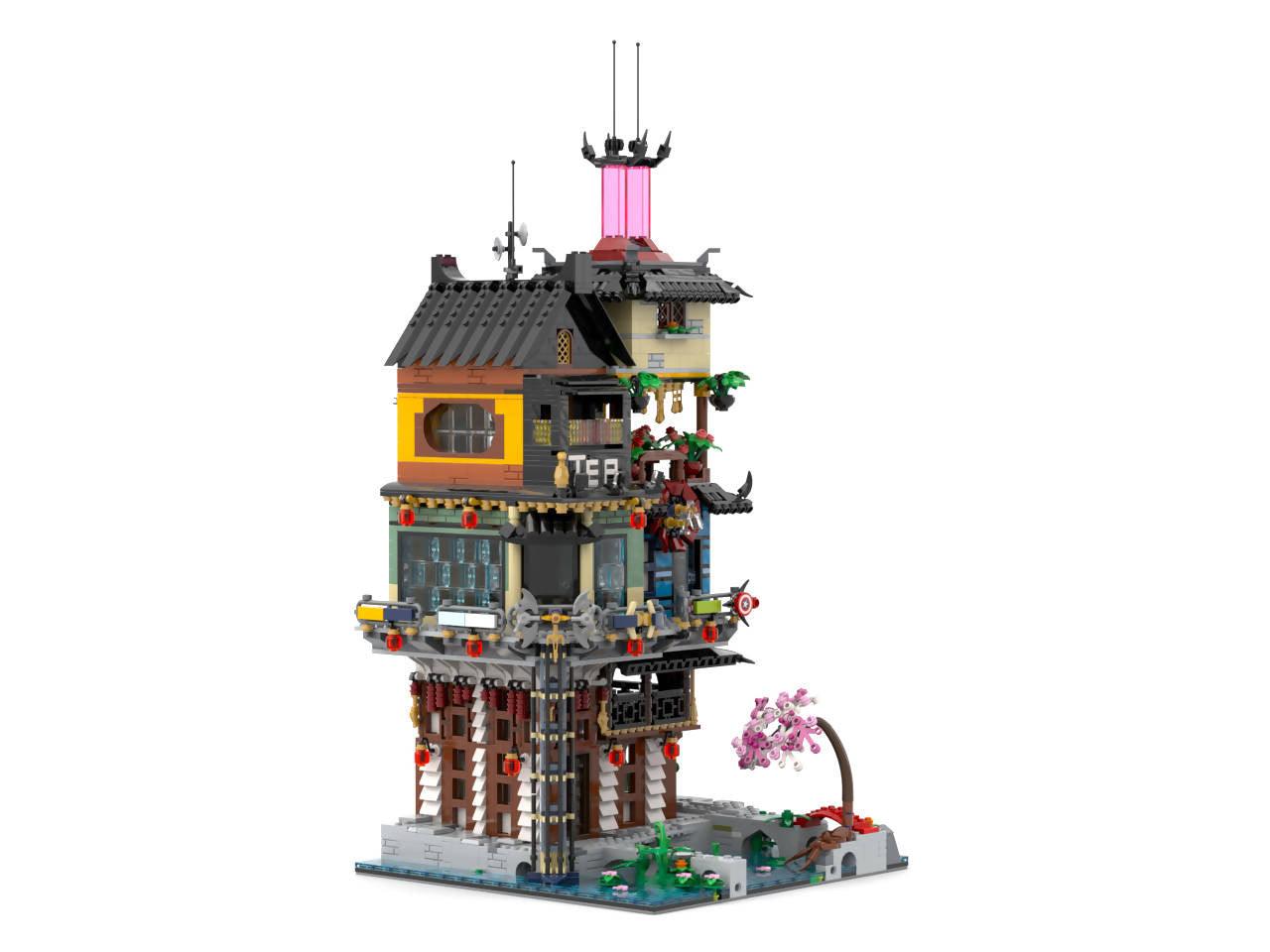 Ninjago City Expansion - BuildaMOC