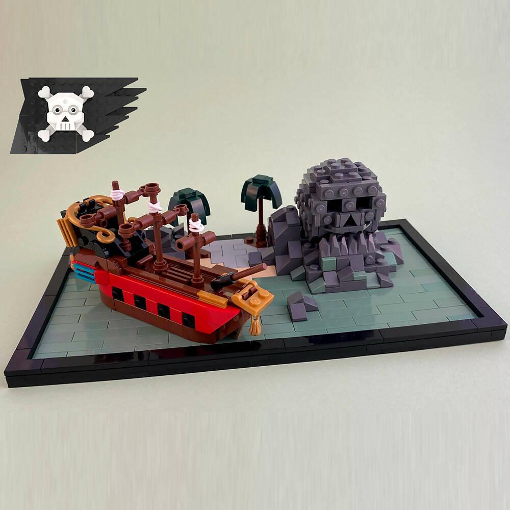 Mini-Totenkopffelsen von Yatkuu  - BuildaMOC