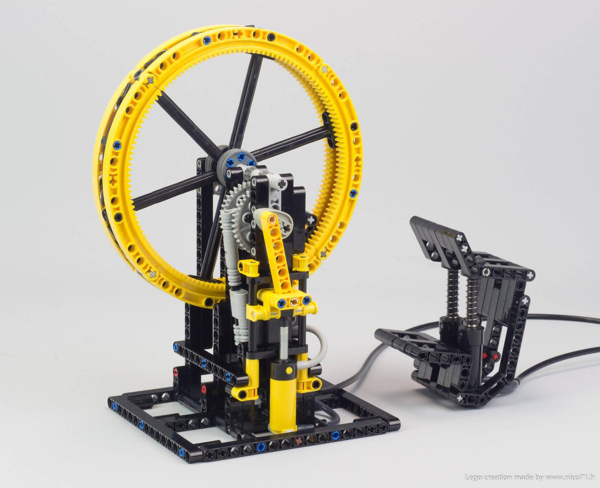 Vertikaler pneumatischer Motor - BuildaMOC