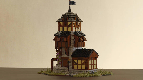 Medieval Watchtower - BuildaMOC