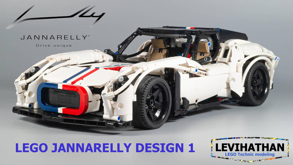Jannarelly Design 1 - 1:9 Supersportwagen - BuildaMOC