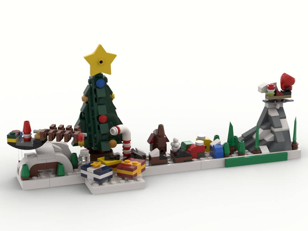 Weihnachtsskyline - BuildaMOC