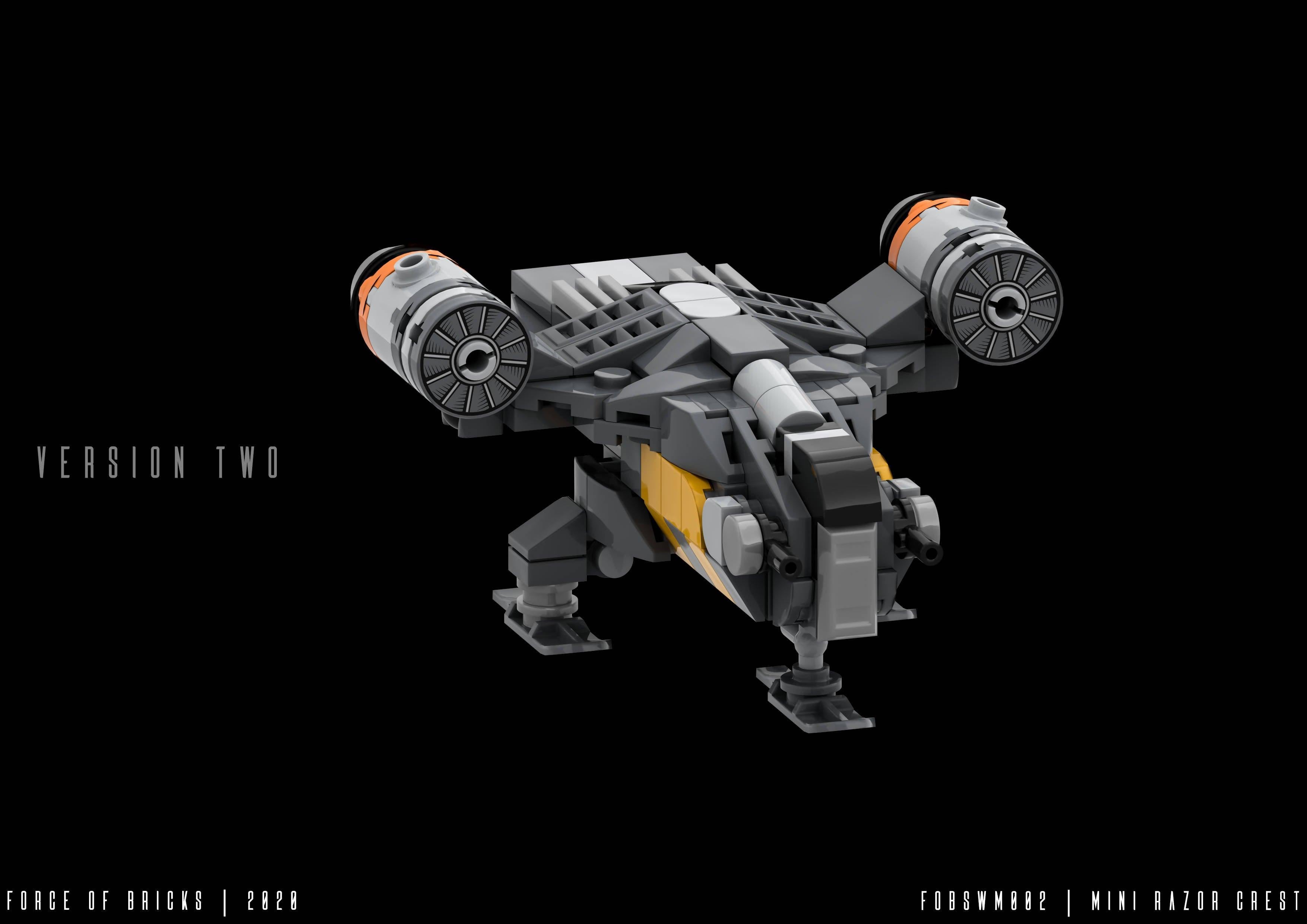 Mini Mando's Ship - BuildaMOC