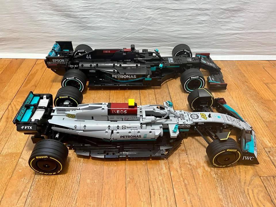 Mercedes F1 W13 1:8 Scale - BuildaMOC