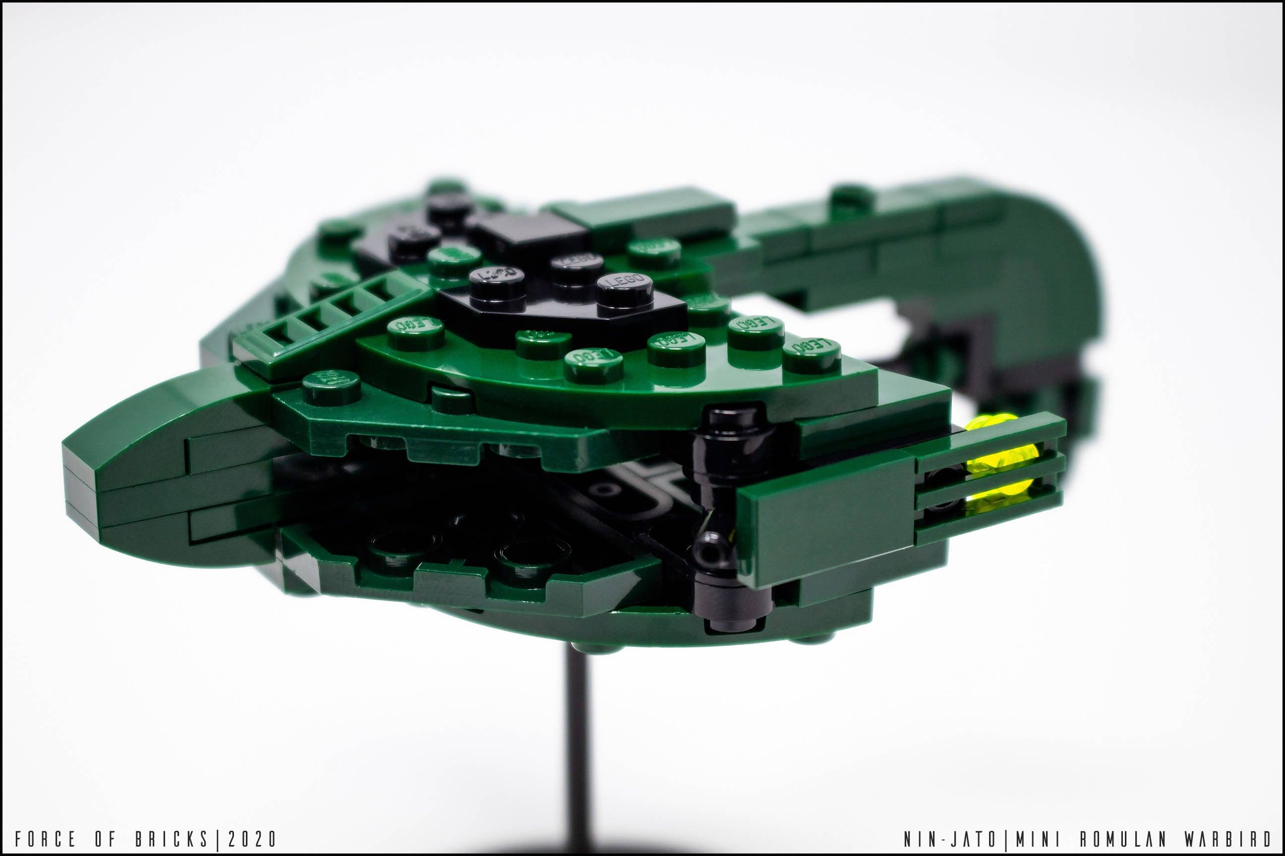 Mini Romulan Warbird - BuildaMOC