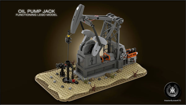 Functioning Oil Pump Jack - BuildAMOC
