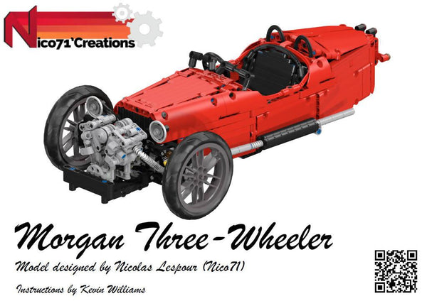 Morgan Three wheeler - BuildaMOC