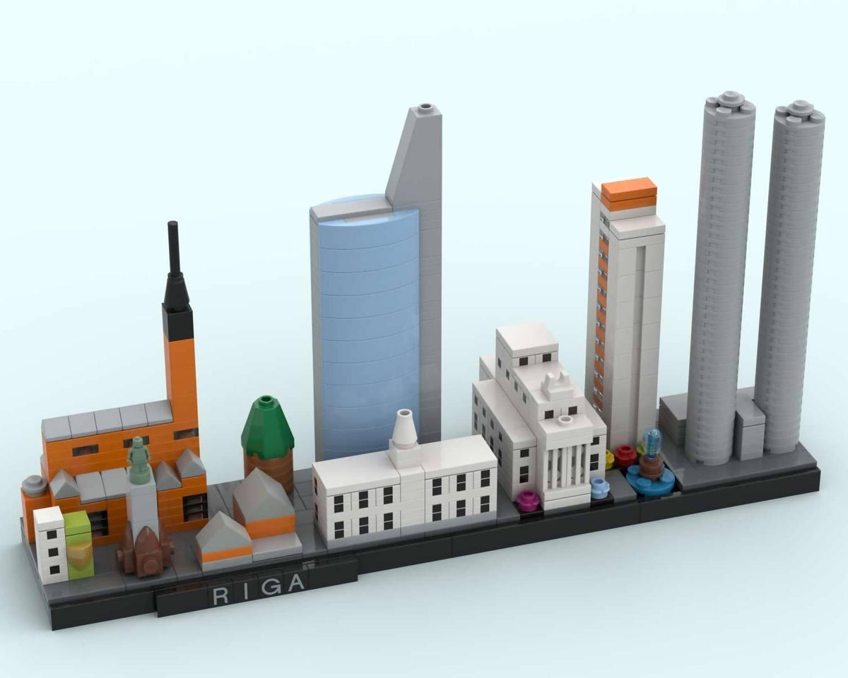 Riga - capital de Letonia - BuildaMOC